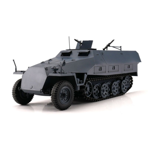 1/16 RC Sd. Kfz. 251/1 Ausf. D Grau – Halbkettenfahrzeug der Wehrmacht 1/16 RC Sd. Kfz. 251/1 Ausf. D Grau – Halbkettenfahrzeug der Wehrmacht