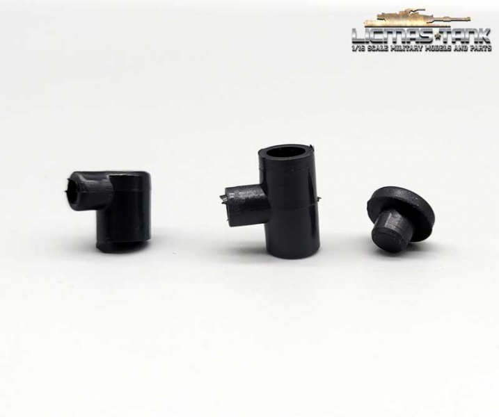 Ersatzteilset mit Kappe und Anschlüsse für Schläuche Taigen Rauchmodul