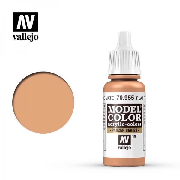 Model Color 70955 Vallejo Farbe 17ml Flat Flesh