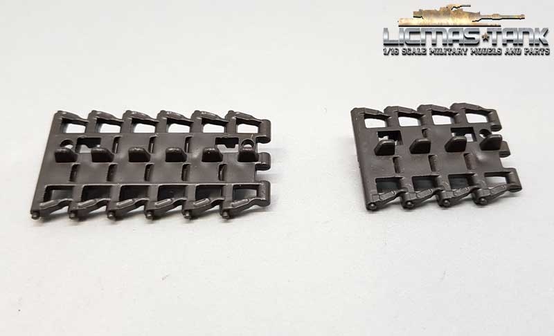 Heng Long / Taigen Kettenglieder für Oberwanne für 3868 Stug 3 Kunststoff 1:16