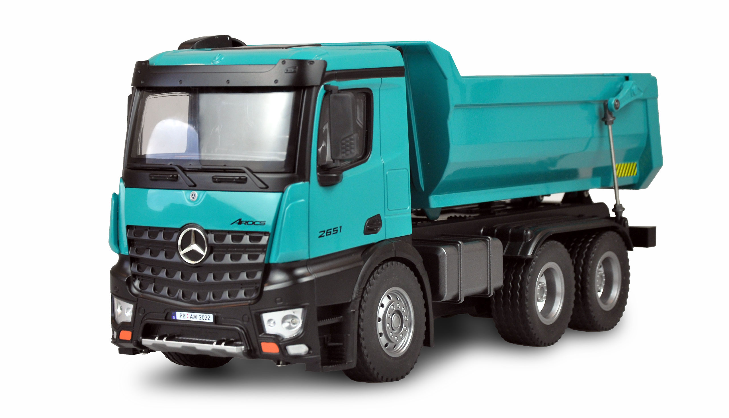 Mercedes-Benz Arocs Dump Truck PRO Metal V2 1/14 RTR petrol Mercedes-Benz Arocs Dump Truck PRO Metal V2 1/14 RTR petrol