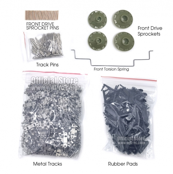 GAZ-71 RTR Metallketten Upgrade (Selbstmontage) GAZ-71 RTR Metallketten Upgrade (Selbstmontage)