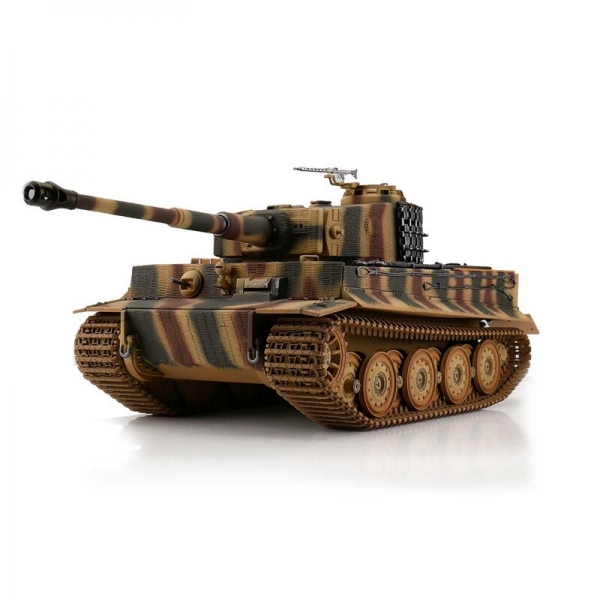1/16 Torro RC Tiger I Späte Ausführung Tarn mit IR Battlesystem