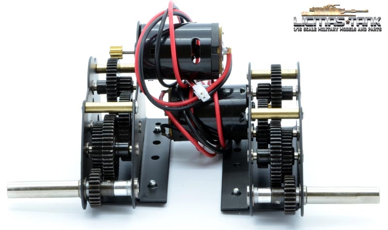 Taigen 3 in1 Pro Stahl Getriebe lange Achse komplett Kugelgelagert licmas-tank Taigen 3 in1 Pro Stahl Getriebe lange Achse komplett Kugelgelagert licmas-tank