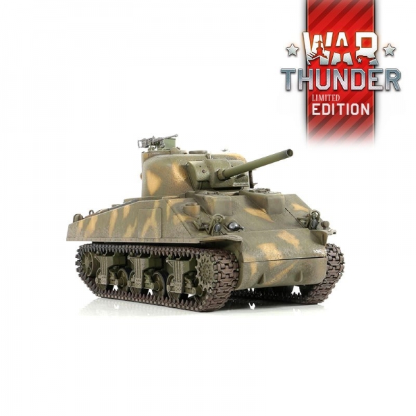 RC PANZER M4A3 Sherman 1:24 Forces of Valor - Limitierte War Thunder Edition (Torro)