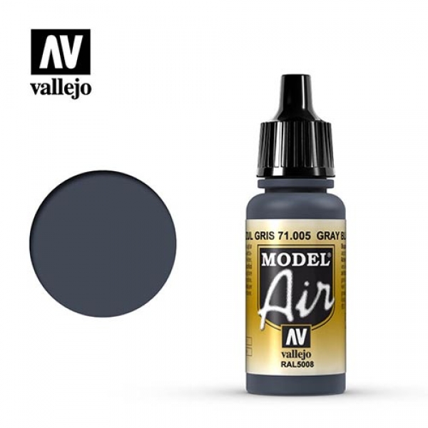 Model Air 71005 Vallejo Farbe 17ml Graublau